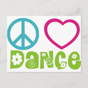 Carte Postale Danse de la paix