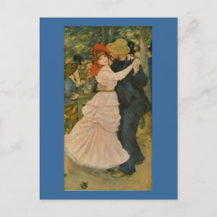 Carte Postale Danse de Pierre-Auguste Renoir à Bougival (1883)