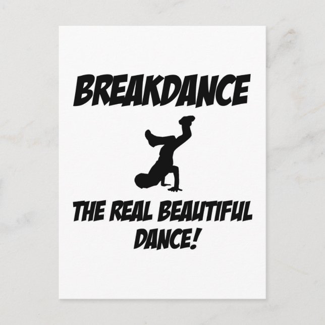 Carte Postale danse de rupture (Devant)
