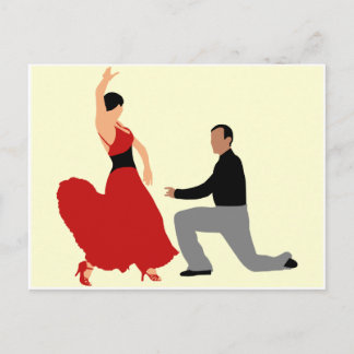Carte Postale Danse de salon