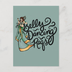Carte Postale Danse du ventre Raqs Danseuse du ventre           