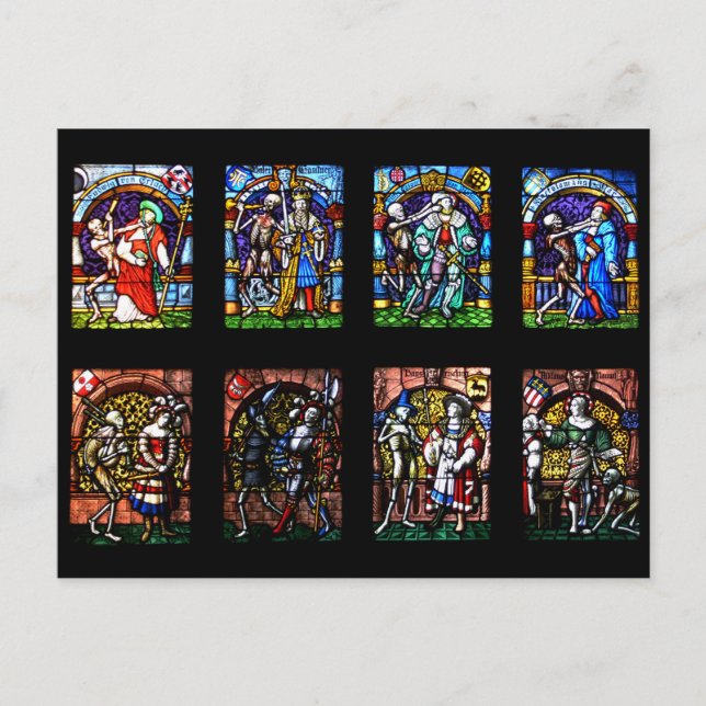 Carte Postale Danse du verre emprisonné (Devant)