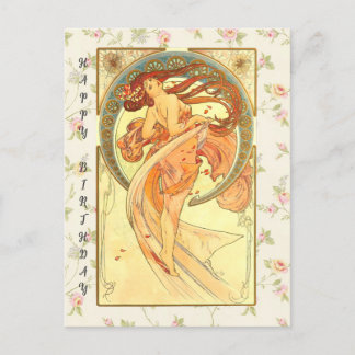 Carte Postale Danse, Joyeux Anniversaire