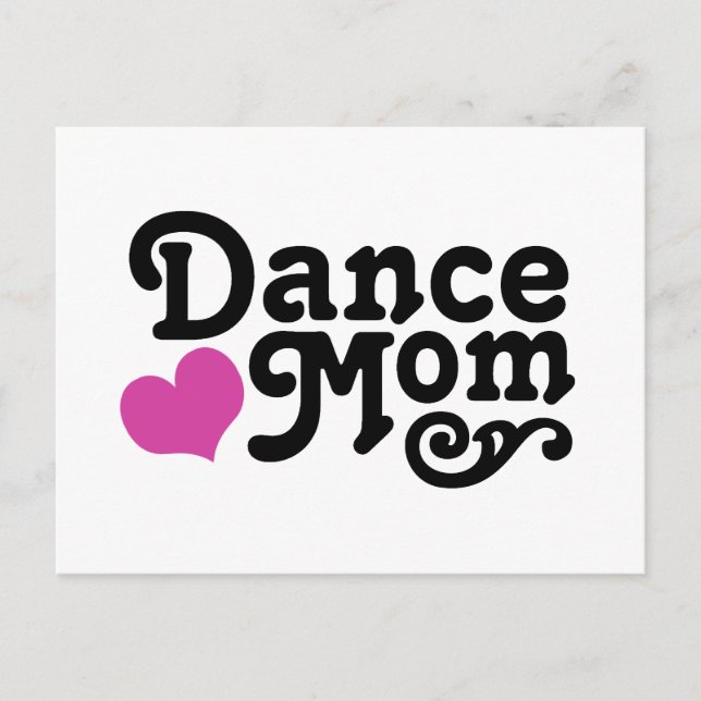 Carte Postale Danse maman (Devant)