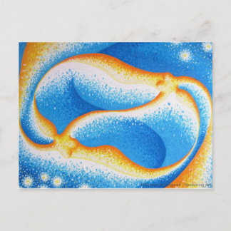 Carte Postale Danse miroir