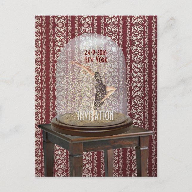 Carte postale DANSE MODERNE (Devant)