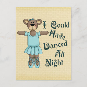 Carte Postale Danse toute la nuit