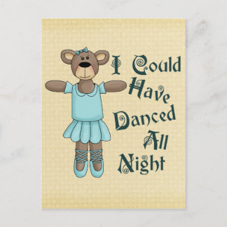 Carte Postale Danse toute la nuit