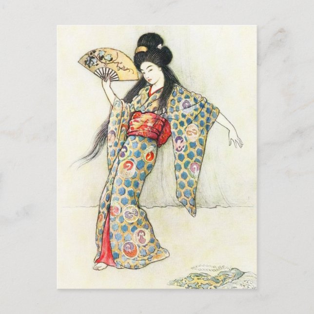 Carte Postale Danser avec le Golden Comb (Devant)