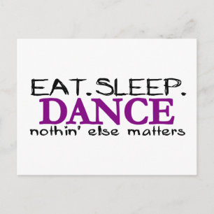 Carte Postale Danser Dormir