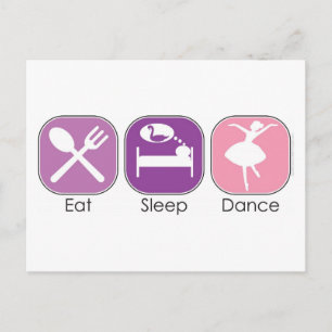 Carte Postale Danser Dormir