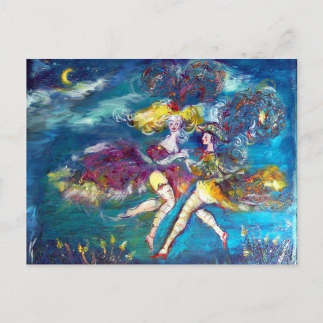 CARTE POSTALE DANSER LA NUIT (Devant)