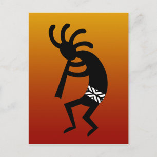 Carte Postale Danses de conception sud-ouest Kokopelli