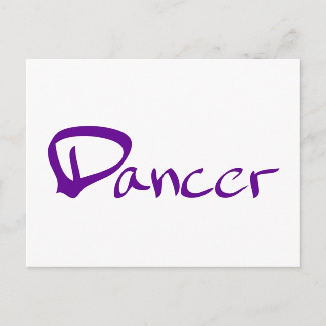 Carte Postale Danseur (Devant)