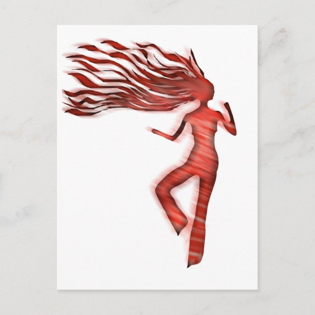 Carte Postale danseur 2 (Devant)