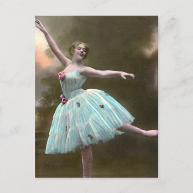 Carte Postale Danseur de ballet (Devant)
