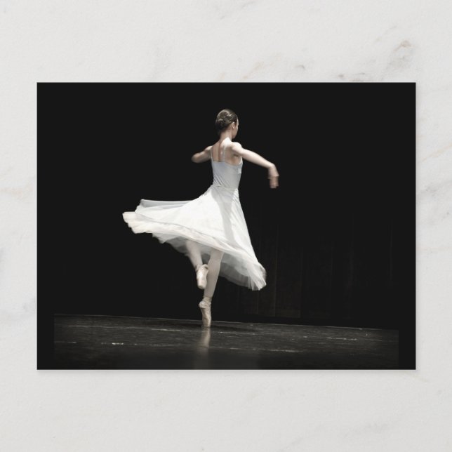 Carte Postale Danseur de ballet (Devant)