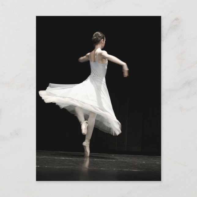 Carte Postale Danseur de ballet (Devant)