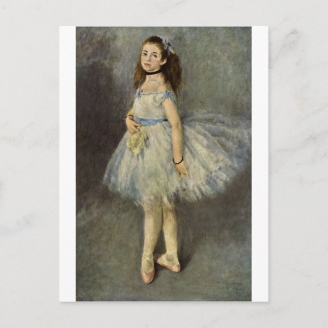Carte Postale Danseur de ballet (Devant)