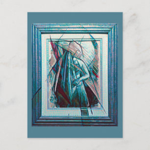Carte Postale Danseur de ventre Art Déco Cubiste