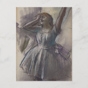 Carte Postale Danseur s'étirant Edgar Degas