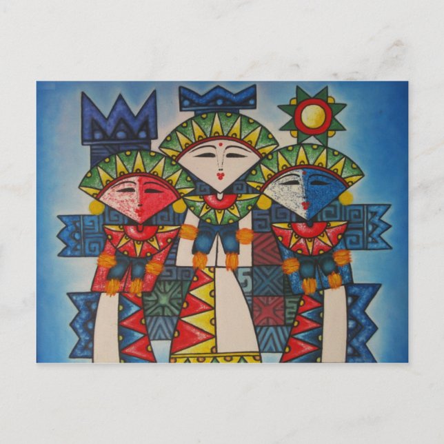 Carte Postale Danseurs balinais (Devant)