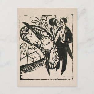Carte Postale Danseurs De Fling, Kirchner