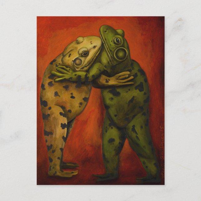 Carte Postale Danseurs de grenouilles (Devant)