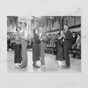 Carte Postale Danseurs du Marathon, 1923