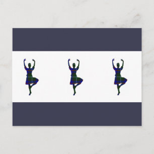 Carte Postale Danseurs écossais des Highlands