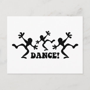 Carte Postale Danseurs fous