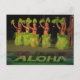 Carte Postale Danseurs Hula (Devant)