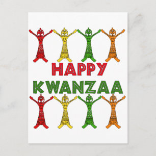 Carte Postale Danseurs Kwanzaa