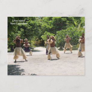 Carte Postale Danseurs traditionnels, île de Lifou,