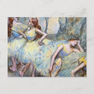 Carte Postale Danseuse de ballet Degas Dansers d'art Peinture