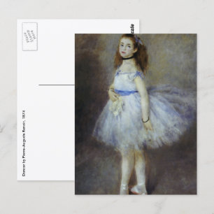 Carte Postale Danseuse de ballet par Pierre Renoir, Art fin vint