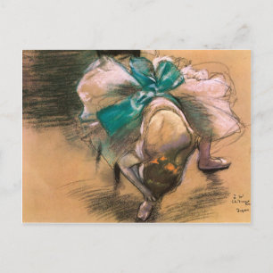 CARTE POSTALE DANSEUSE, EDGAR DEGAS