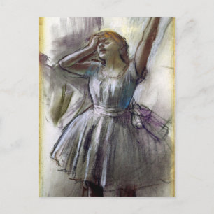 Carte Postale Danseuse Stretch par Degas