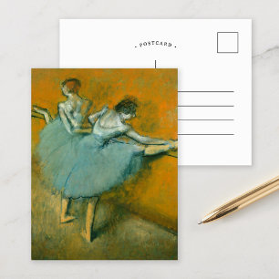 Carte Postale Danseuses au barreau   Edgar Degas
