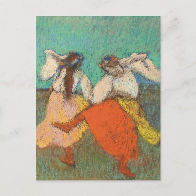 Carte Postale Danseuses russes Edgar Degas (Devant)