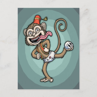 Carte Postale Dansez, singe !