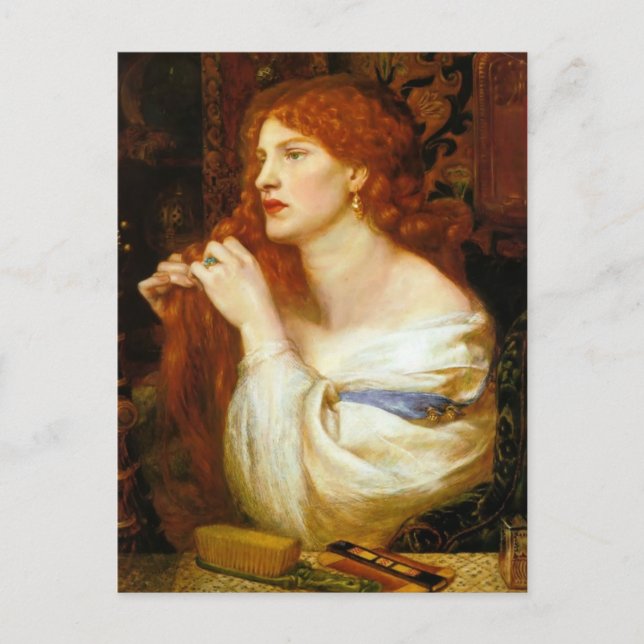 Carte Postale Dante Gabriel Rossetti : Aurelia (Devant)