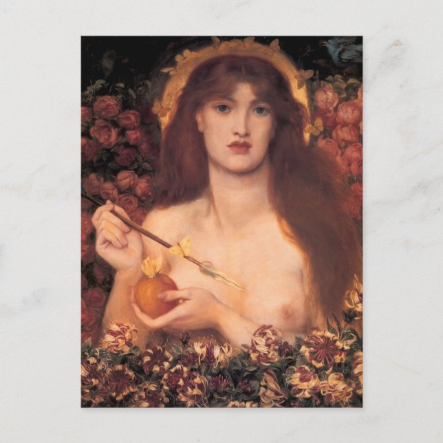 Carte Postale Dante Gabriel Rossetti - Vénus Verticordia (Devant)