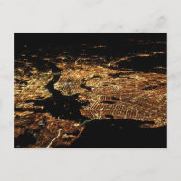 Carte postale d'antenne de métro de New York