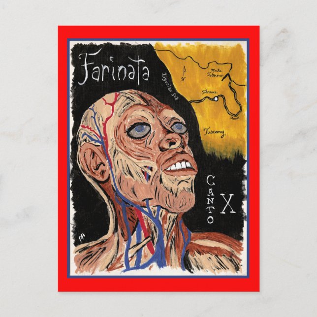 Carte Postale Dante's Inferno, Canto X Postcard (Devant)