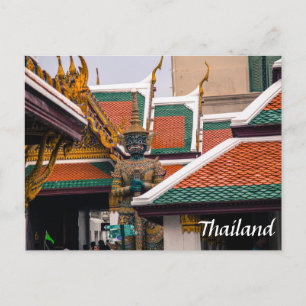 Carte postale d'architecture thaïe