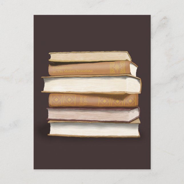 Carte Postale Dark Academia (Devant)