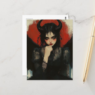 Carte Postale Dark Angel Devil