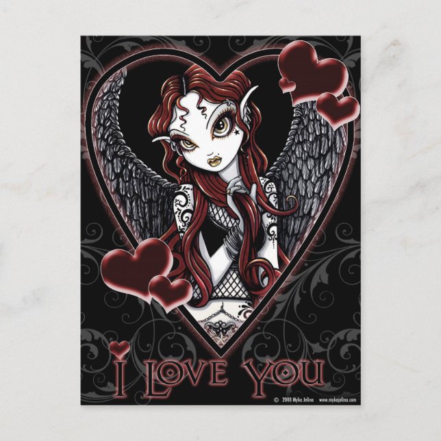 Carte postale Dark Angel Valentine (Devant)