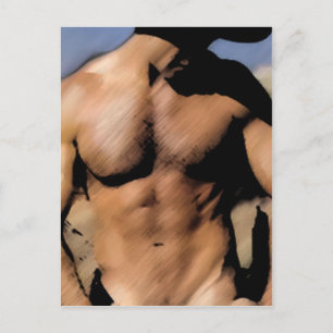 Carte Postale Dark Cowboy